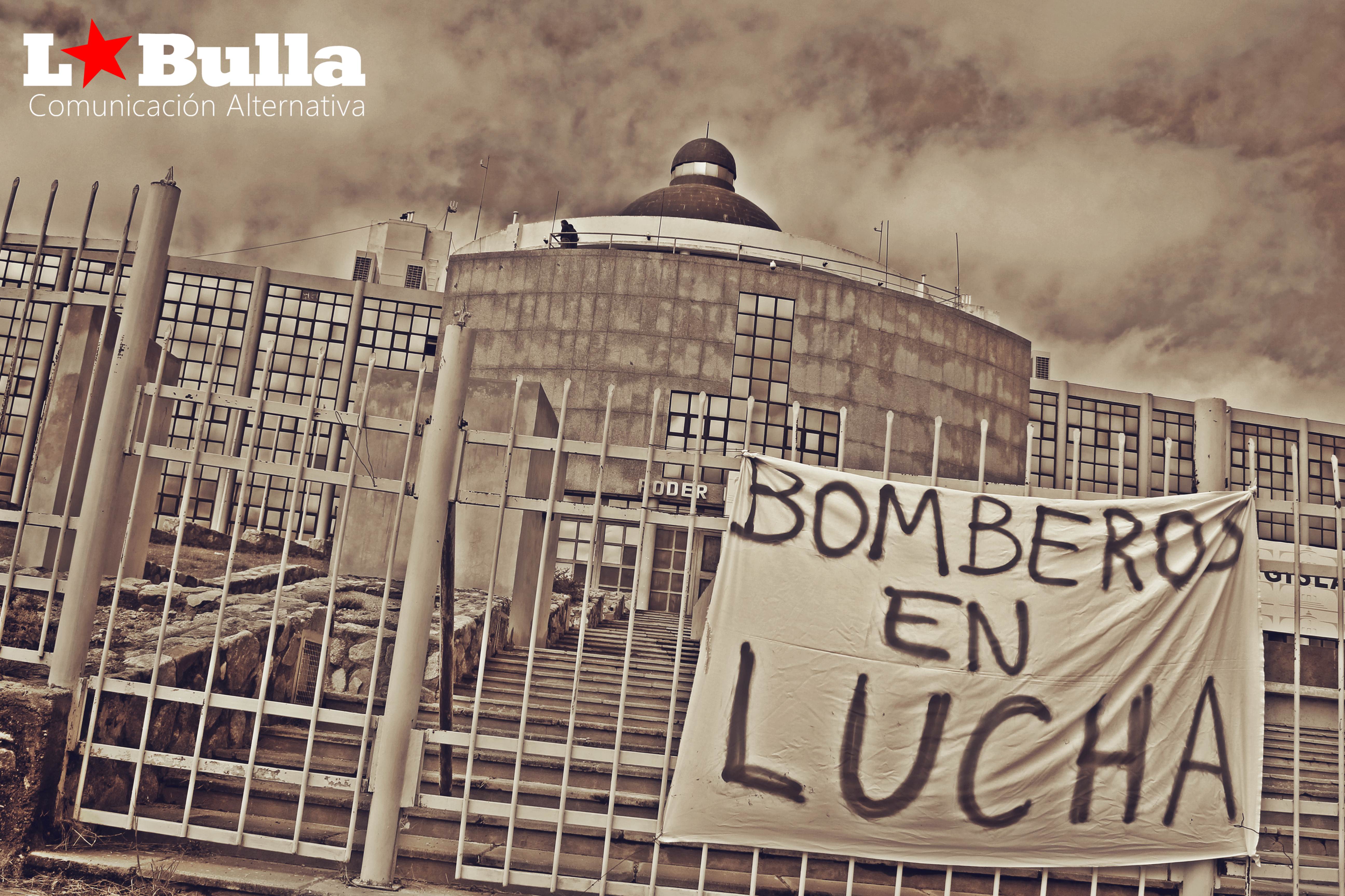 bomberos que luchan san luis