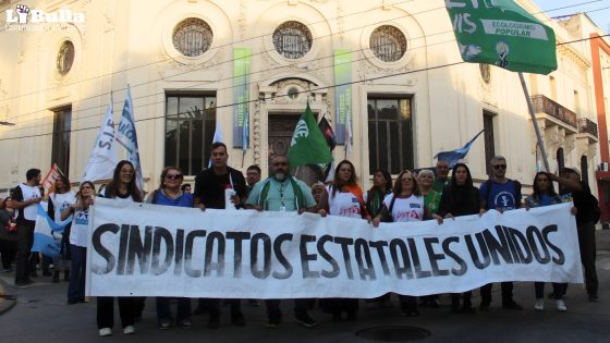 El silencio de Poggi ante los reclamos de trabajadores estatales